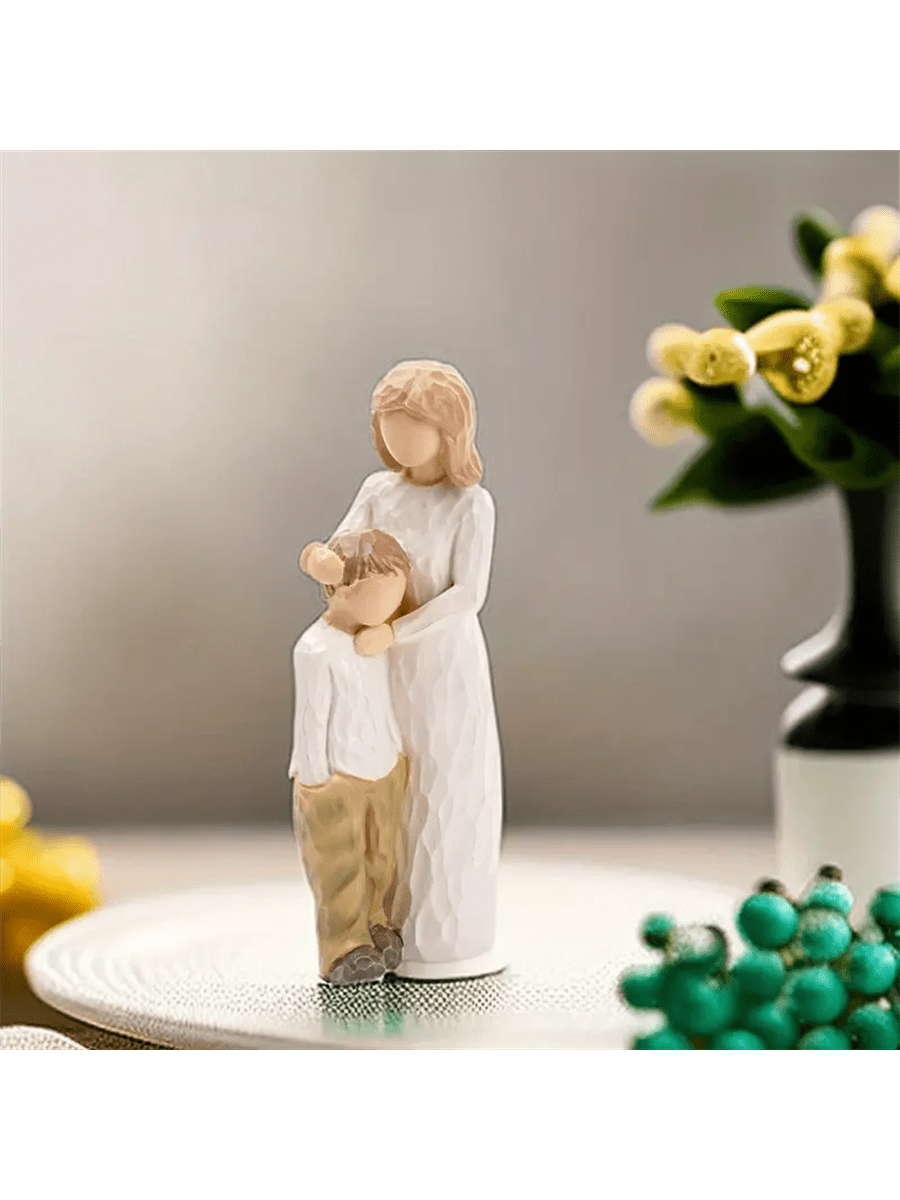 This stunning piece celebrates the unbreakable bond between a mother and son. Perfect for Christmas or home décor, it serves as a reminder of the everlasting love, support, and companionship shared between a mother and her son. Made with the highest quality materials, it will be a cherished addition to any collection.