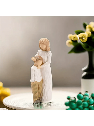 This stunning piece celebrates the unbreakable bond between a mother and son. Perfect for Christmas or home décor, it serves as a reminder of the everlasting love, support, and companionship shared between a mother and her son. Made with the highest quality materials, it will be a cherished addition to any collection.