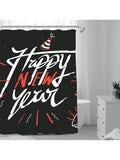 Celebrate the new year in style with our waterproof satin shower curtain! Easy to clean with machine washable materials, this bathroom decor adds a touch of luxury to your daily routine. Upgrade your space and keep the party going all year long!