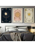 Add a touch of magic to your space with our Celestial Tarot Canvas Art Set! Featuring mystical sun, moon, and stars, this wall decor will transform any room into a dreamy oasis. Perfect for those enchanted by the unknown, this set is sure to spark the imagination. (No fortune-telling abilities included!)