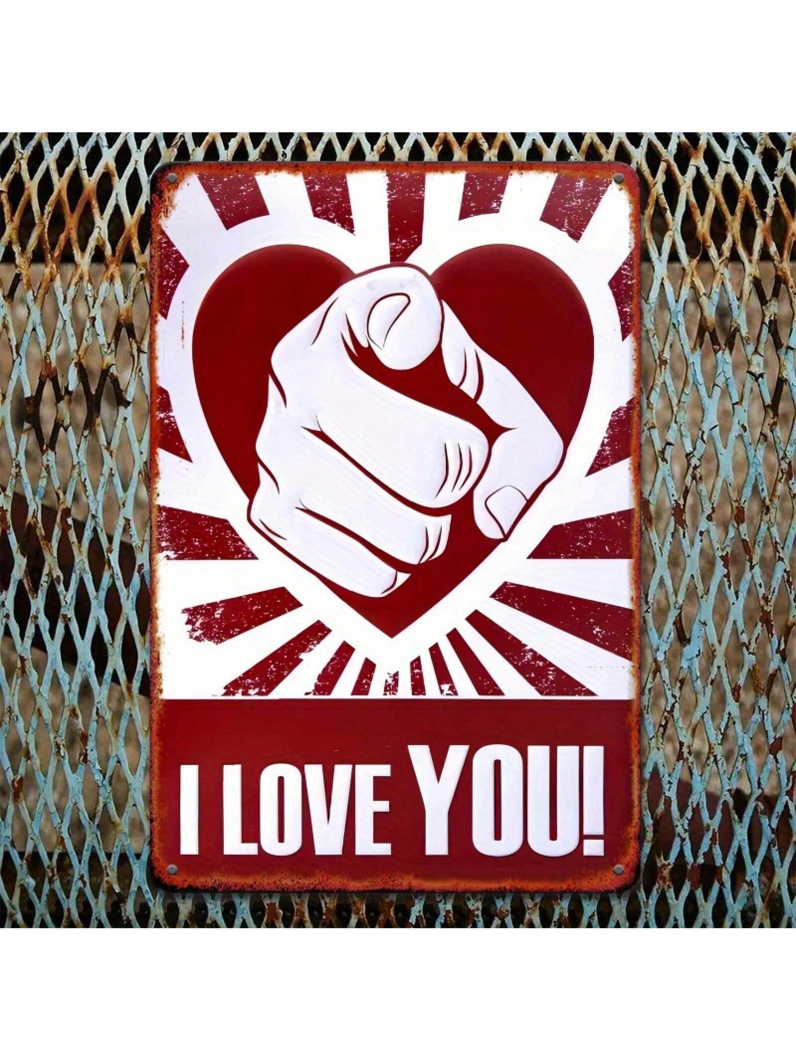 Spread the love with this delightful 2D metal art piece that captures the spirit of Valentine's Day! Measuring 8x12 inches, this charming decoration features vibrant, eye-catching design perfect for adding warmth to any space. Whether you're decorating your home, sprucing up a bar, personalizing a garage, or adding flair to a club, this versatile wall art brings instant cheer and romance to the room. Crafted with quality metal construction, it's built to last and makes a thoughtful gift for anyone who loves