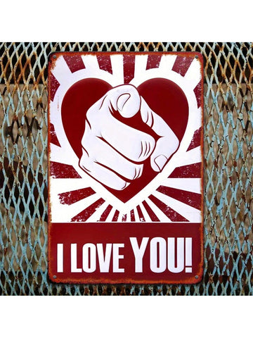 Spread the love with this delightful 2D metal art piece that captures the spirit of Valentine's Day! Measuring 8x12 inches, this charming decoration features vibrant, eye-catching design perfect for adding warmth to any space. Whether you're decorating your home, sprucing up a bar, personalizing a garage, or adding flair to a club, this versatile wall art brings instant cheer and romance to the room. Crafted with quality metal construction, it's built to last and makes a thoughtful gift for anyone who loves