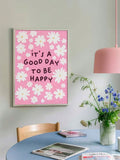 Transform your living room and bedroom into a chic and inspirational space with our Charming Daisy Canvas Poster. Featuring charming daisy designs and motivational quotes, this poster is a perfect addition to any décor. Elevate your space with this elegant and inspiring piece.