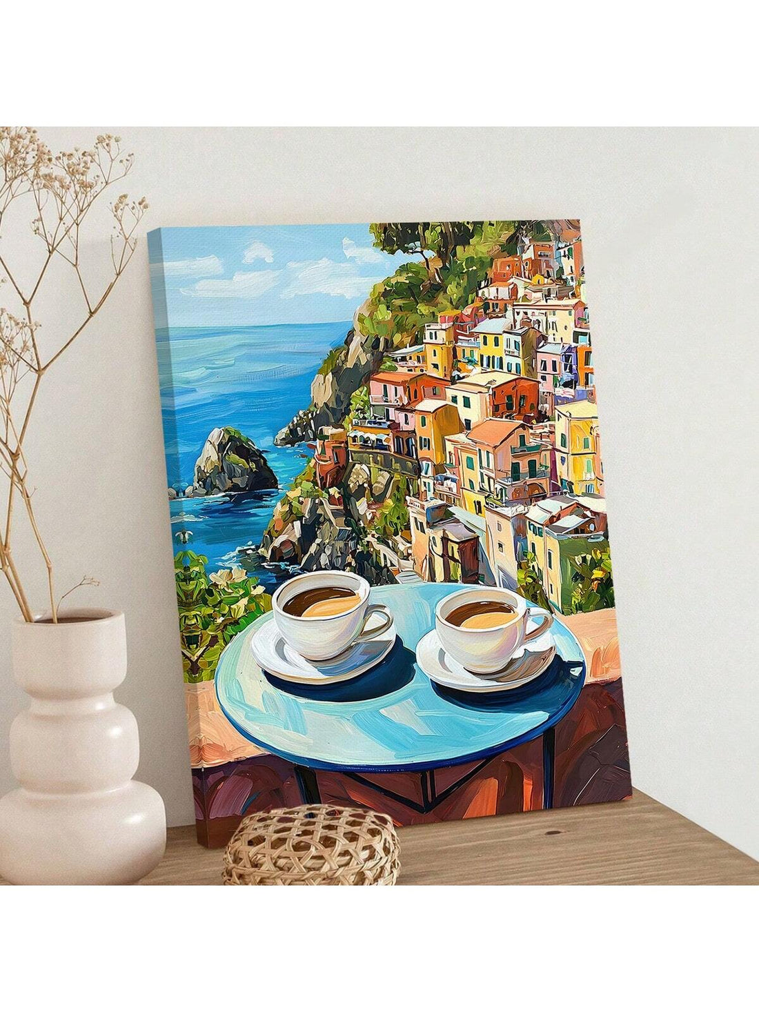 Brew a little Italian magic into your space with this Charming Italian Espresso Art Print Set! Featuring vibrant scenes from the Amalfi Coast and Positano, these playful prints are perfect for coffee lovers who cherish their espresso moments. Add a dash of Mediterranean charm and a splash of caffeinated joy to your walls—because every coffee break deserves a beautiful backdrop!