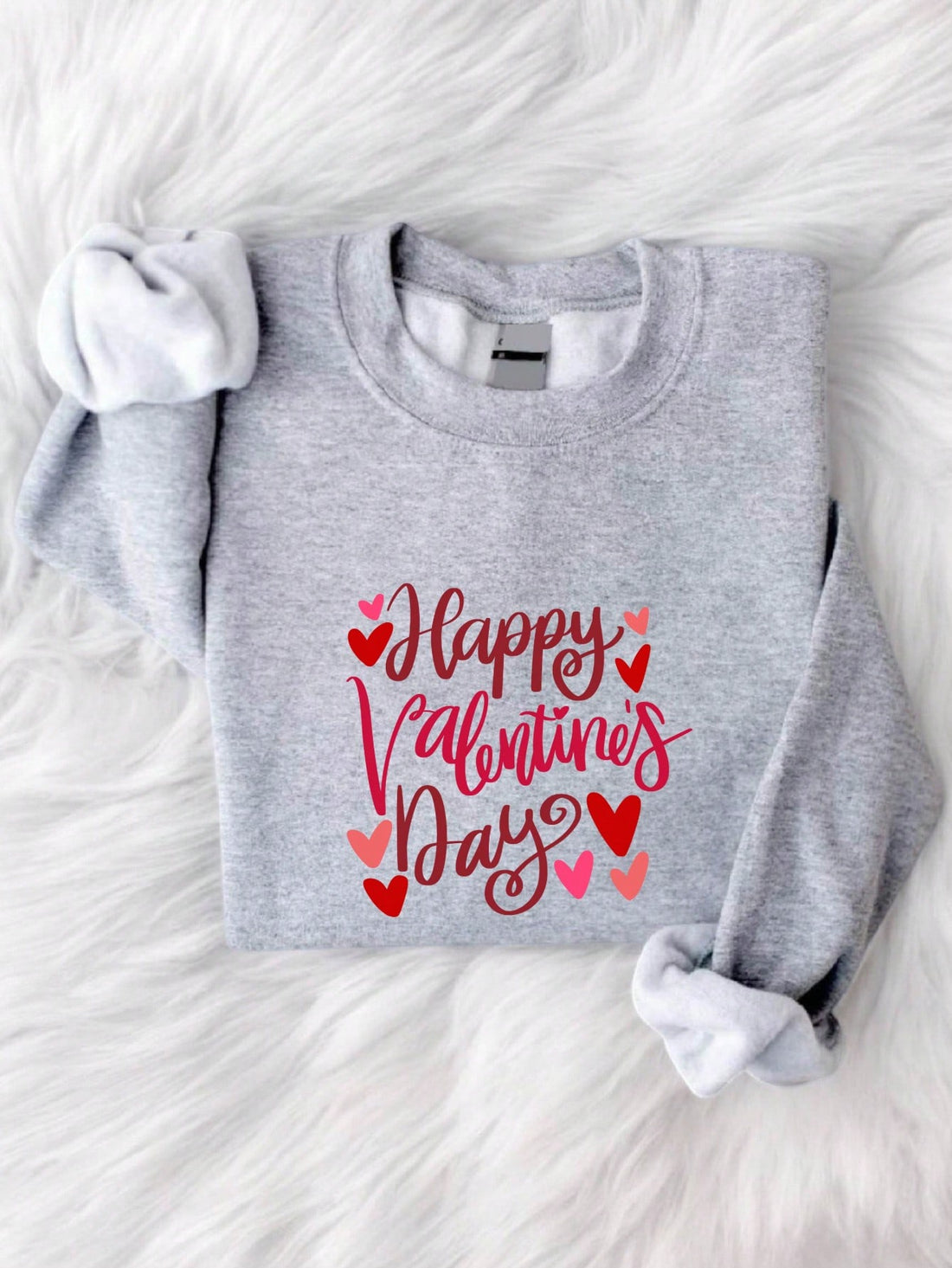 Spread the love with Charming Love, the ultimate cozy sweatshirt for Valentine's Day. With a playful slogan and soft material, you'll feel warm and stylish while celebrating. Perfect for a casual date or a cozy night in. Show some love with Charming Love!
