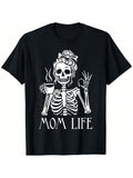 Celebrate motherhood in style with our Charming 'Mom Life' Tee! This adorable tee not only looks great, but it also proudly showcases the beauty and love of being a mom. Perfect for any fun-loving and stylish mom out there, this tee is a must-have for any wardrobe.