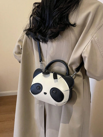 Get ready to add some charm to your wardrobe with our Charming Panda Shoulder Bag! This stylish and versatile crossbody accessory is the perfect addition to any outfit. With its unique panda design, you'll stand out in any crowd. Plus, its spacious interior allows for easy organization and on-the-go convenience.