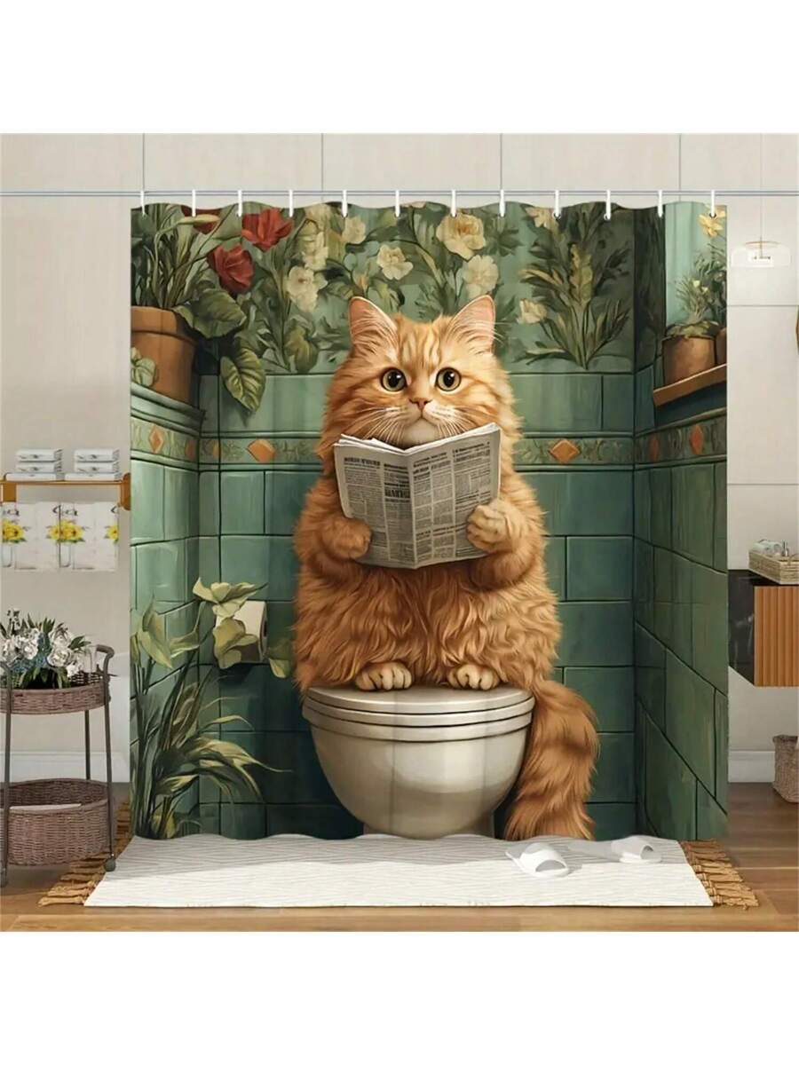 Add a splash of whimsy to your bathroom with this Charming Pink Bow Pattern Shower Curtain. Featuring a cute bow design and including a free hook, it’s perfect for refreshing your space with a playful touch. Made from machine washable fabric, it’s easy to keep clean and ready for every season's mood shift. Transform your bathroom into a delightful retreat that’s both stylish and fun!