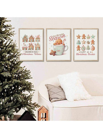Transform your space into a cozy holiday haven with this delightful set of three pink wall art pieces. Perfect for nurseries, bedrooms, or any room craving festive charm, these prints blend soft, soothing colors with cheerful seasonal designs. Each piece complements modern and traditional décor styles, creating a warm, inviting atmosphere that celebrates the magic of the holidays. Easy to display and instantly charming, this collection brings joy and personality to your walls all season long.