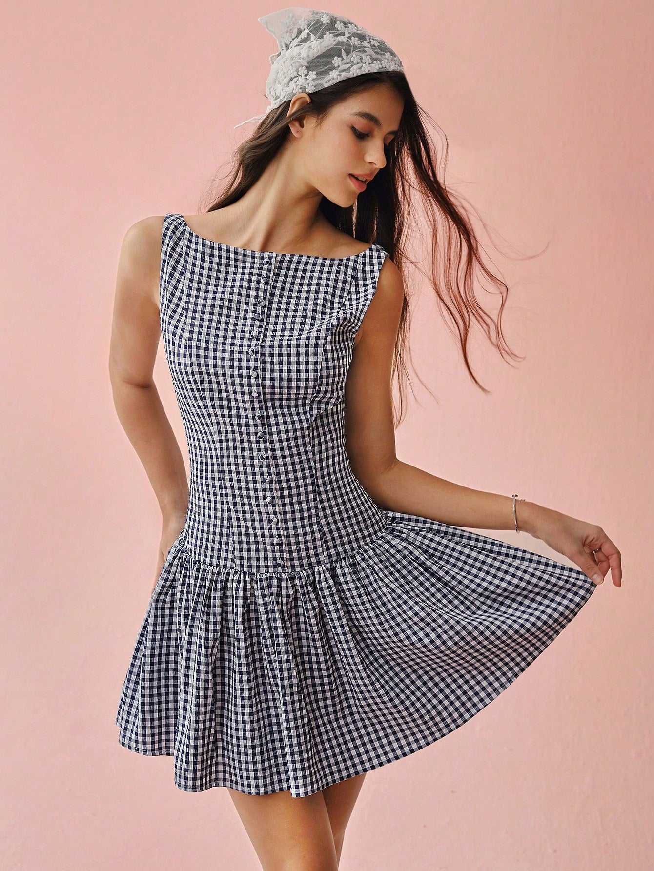 Introducing our Charming Plaid Mini Dress - perfect for all your spring and summer getaways! This dress effortlessly combines elegance with comfort, making it the perfect choice for any occasion. Get ready to turn heads and feel confident wherever you go!