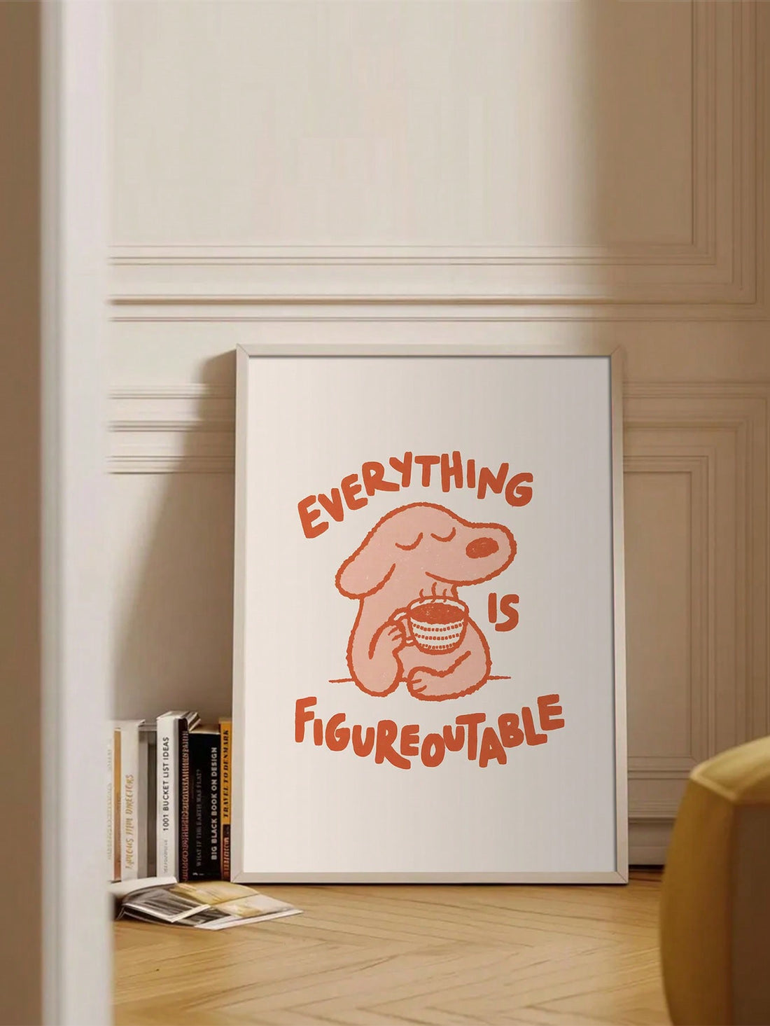 Bring some extra charm to your kid's room or home decor with this Charming Positive Affirmations Dog Poster. With cute and quirky illustrations of dogs, this poster is not only a delight to look at, but also promotes positivity with its affirming messages. Perfect for kids and adults alike!