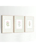 Transform your little one's nursery into a serene botanical sanctuary with this delightful set of three canvas prints. Each piece features soft, minimalist floral designs that blend boho charm with gentle sophistication—perfect for creating a calming, Instagram-worthy space. The muted color palette and nature-inspired artwork encourage creativity and imagination while maintaining a peaceful atmosphere for rest and play. Easy to hang and beautifully coordinated, these prints grow with your daughter, transiti