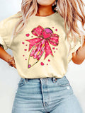 Get ready to charm your students with this Flirty Bow Pencil T-Shirt, perfect for Spring/Summer! Ideal for the fun-loving teacher, this shirt features a playful bow and pencil design. You won't be able to resist its charm!