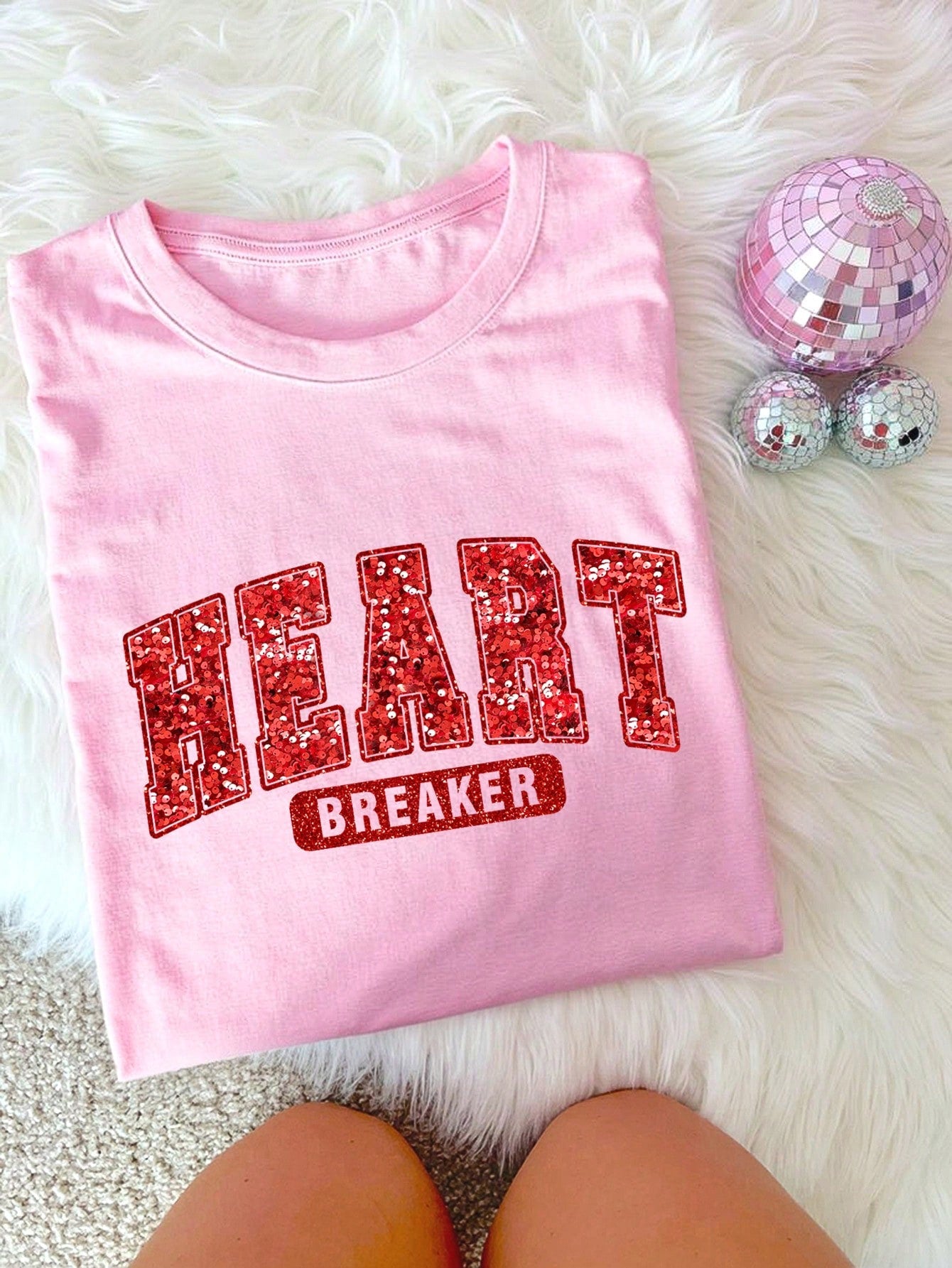 Get ready for effortless spring style with this charming Valentine's Day pink boat neck t-shirt! With its playful boat neck design and soft, comfortable material, this shirt is perfect for any casual outing or cozy night in. Show off your fun and flirty side with this must-have addition to your wardrobe.