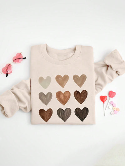 Cozy up in our Charming Valentine's Day Sweatshirt, perfect for spreading love and warmth. With its charming design and comfortable fit, it's the perfect addition to your Valentine's Day outfit. Show some love with our Cozy Love sweatshirt!