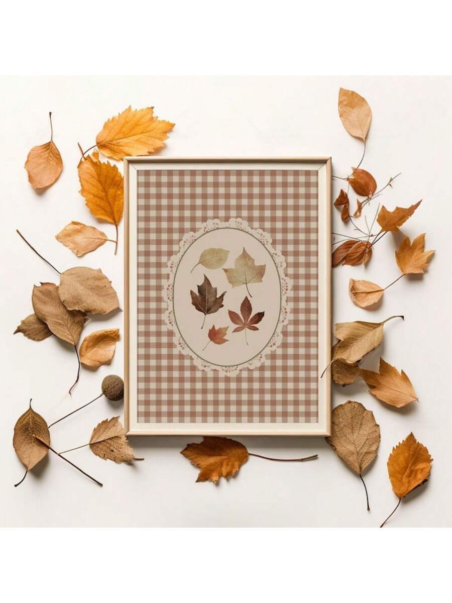 Bring the warmth of autumn indoors with this Charming Vintage Fall Botanical Wall Art. Featuring delicate autumn leaves on a canvas, it adds a cozy, nostalgic touch to your living space. Perfect for creating a playful yet inviting atmosphere, this piece celebrates the beauty of fall in a timeless vintage style.