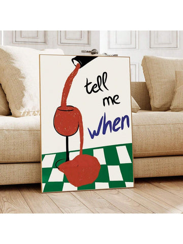 Add a splash of vineyard vibes to your kitchen with this charming wine-themed canvas wall art. Perfect for modern farmhouse styles, it’s waterproof to handle kitchen splashes and easy to hang wherever you want a touch of fun and flavor. Cheers to stylish walls!