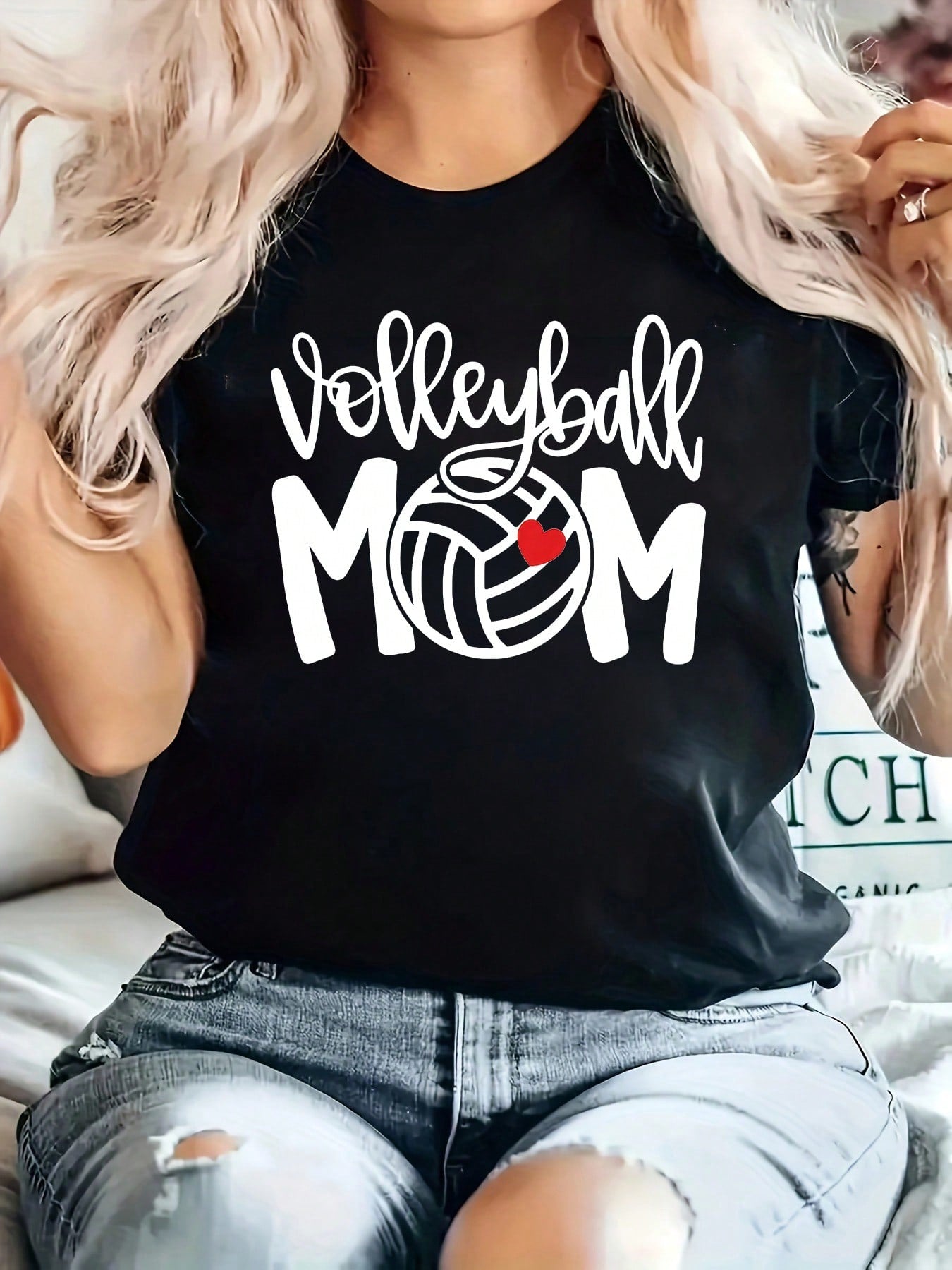 Get ready to show your love for volleyball while staying cool in the spring and summer! This Cheerful Volleyball Mom Casual Tee is the perfect way to express yourself and stay comfortable. With a playful design and lightweight fabric, you'll be the envy of all other volleyball moms!