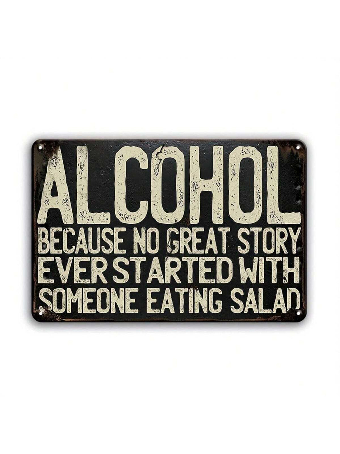 Add a touch of retro charm to your home or bar with our Cheers to Vintage Charm tin sign! The perfect addition to any vintage-inspired decor, this metal sign will surely be a conversation starter. Raise a glass (or two) and toast to your unique sense of style!