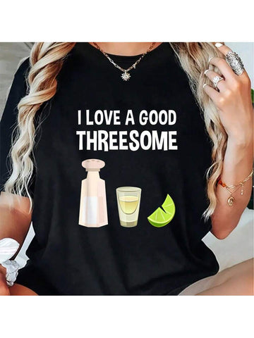 Experience the perfect blend with our Cheers to the Perfect Mix: Salt Lime Tequila Threesome T-Shirt! This fun and quirky tee is the perfect addition to any tequila lover's wardrobe. With its playful design and trendy colors, it's sure to be a hit at your next fiesta. Salud!
