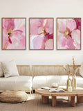 Transform your walls into a garden of elegance with this stunning 3-piece blush pink floral collection. Featuring soft, romantic peonies and hydrangeas in modern botanical style, these prints bring warmth and sophistication to any room. Perfect for creating a gallery wall in your bedroom, living room, or office, this set adds that Instagram-worthy touch without the fuss. Whether you're decorating your own sanctuary or searching for a thoughtful gift for the plant-lover in your life, these chic florals deliv
