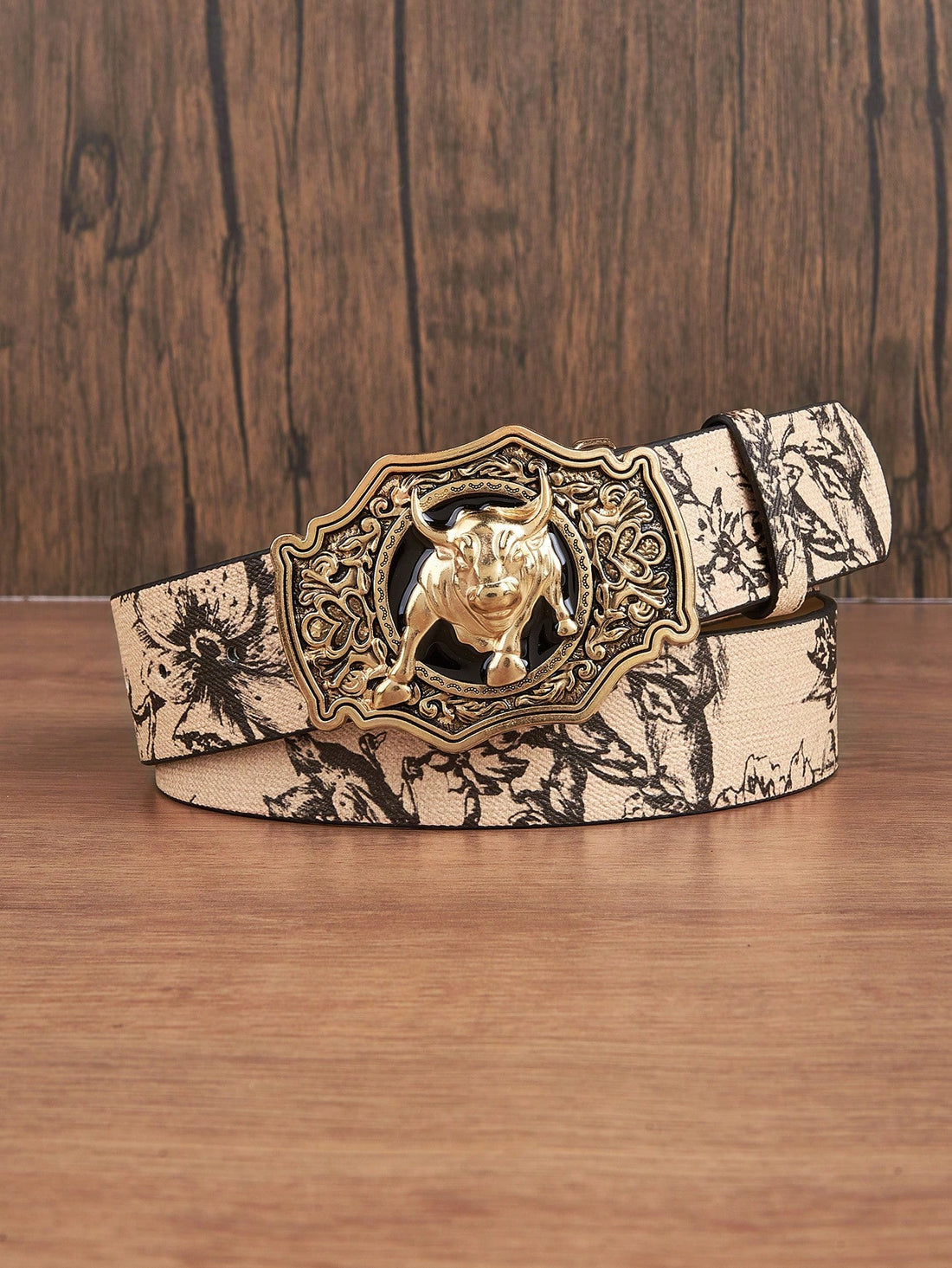 Introducing the chic and versatile Apricot Floral Print PU Belt - the perfect accessory for your jeans, shorts, and dresses. Made from durable PU material, this belt adds a touch of elegance and style to any outfit. Stand out with the eye-catching floral print and enjoy the versatility of this must-have accessory.