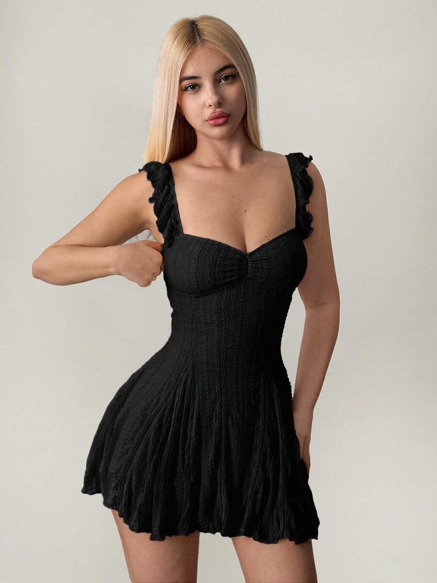 Elevate your summer wardrobe with this charming apricot lace patchwork A-line mini dress. The delicate lace detailing combines with a flattering A-line silhouette for a feminine, effortless look perfect for warm-weather occasions. The soft apricot tone complements all skin tones, while the patchwork design adds visual interest and texture. Ideal for casual outings, garden parties, or weekend adventures. Lightweight and breathable, this dress transitions seamlessly from day to night.
