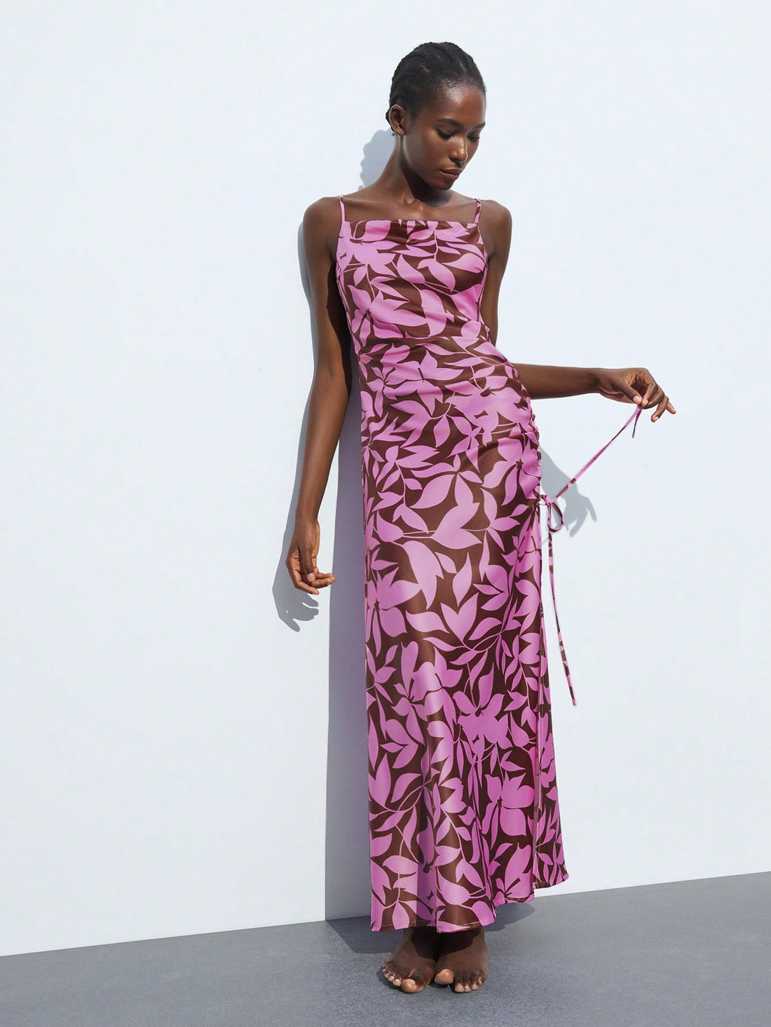 Turn heads with this Chic Asymmetrical Hem Bodycon Dress, designed to highlight your curves with a playful twist. The unique hem adds a flirty flair, while the elegant cutout detail brings just the right amount of edge. Perfect for making a statement at any event, this dress combines style and confidence effortlessly. Slip into this showstopper and let your bold side shine!