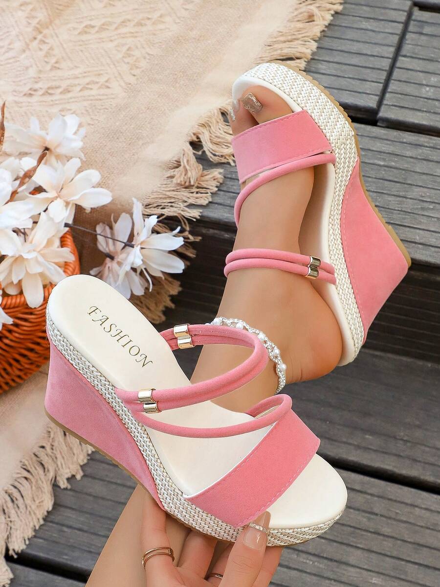 Elevate your everyday style with these chic platform heels featuring a luxurious suede leather upper and secure ankle strap. The flatform design offers all-day comfort while the open-toe silhouette keeps things fresh and modern. Perfect for outdoor occasions and seasonal transitions, these true-to-size heels deliver a gorgeous look with effortless slip-on convenience. A buckle detail adds polish to any outfit.