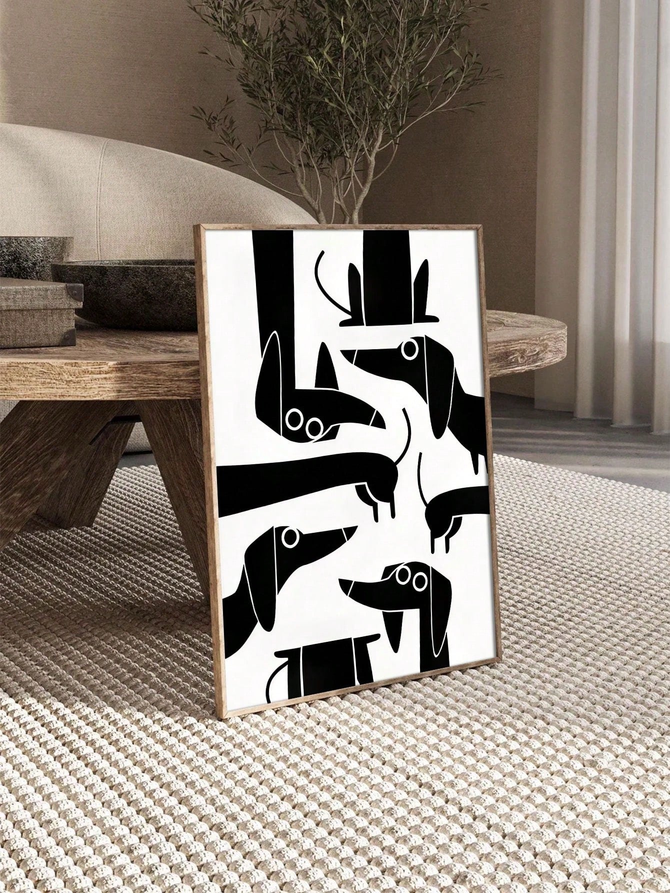 Add a touch of canine charm to your space with our Chic Black and White Dachshund Canvas Art Print! This stylish monochrome masterpiece brings wiener dog whimsy to any wall. Perfect for dachshund devotees and design enthusiasts alike, it's the paw-fect way to wag up your home or office decor without saying a single "woof."