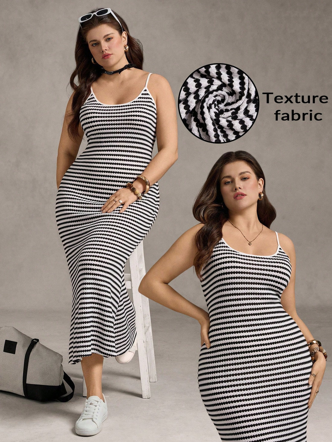 Step into effortless style with this chic black and white striped sleeveless dress. Perfect for festival fun, vacation vibes, or casual streetwear, it keeps you cool and looking fresh wherever you go. Its playful stripes add a touch of boldness while the comfortable fit lets you move freely. Dress it up or down—this versatile piece is your new go-to for every sunny adventure!