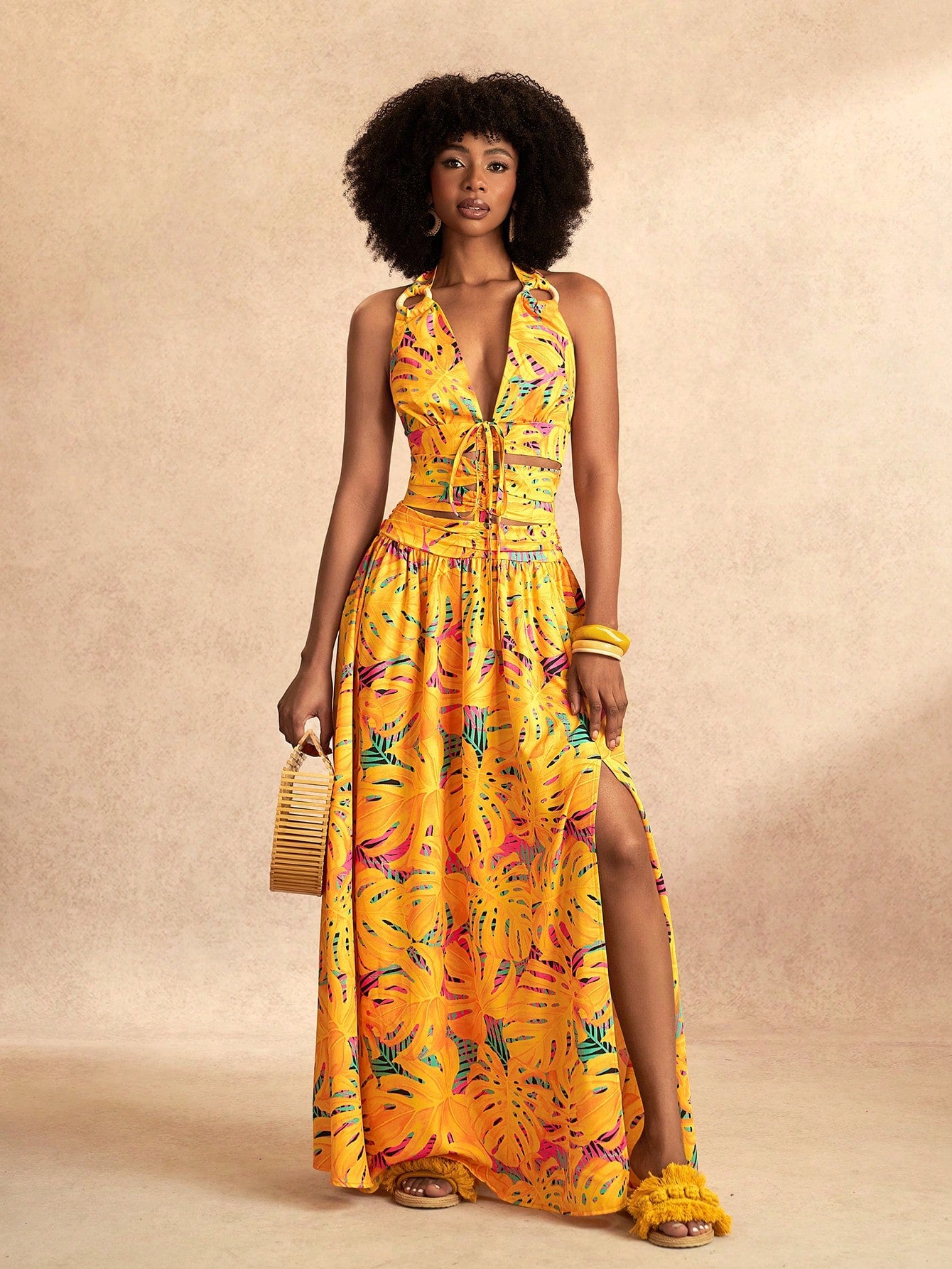 Chic Boho Floral Dress for Spring & Summer Festivals