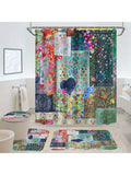 Transform your bathroom into a bohemian paradise with our Chic Boho Floral Shower Curtain Set! This waterproof wonder keeps splashes contained while adding a splash of personality to your space. Toss it in the washing machine when it needs freshening up—no fuss, no muss! Perfect for every season, this floral beauty brings the garden indoors whether it's snowing, raining, or sizzling outside. Your bathroom just called—it's ready for its glow-up!