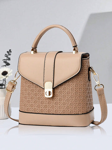 This Chic Box Shaped Shoulder Bag is an excellent Valentine's Day gift for the special woman in your life. Its unique box shape adds a touch of sophistication to any outfit, while the spacious interior and adjustable strap provide functionality. Made with quality materials, this bag is both durable and stylish. Perfect for the fashion-forward and practical woman.