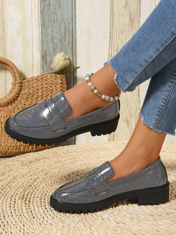 Elevate your style with our Chic British-Style Bow Slip-On Loafer Pumps! Designed for Spring and Autumn, these pumps feature a classic bow design and sturdy thick heels for a comfortable and chic look. Perfect for any occasion, these pumps will add a touch of elegance to your wardrobe.