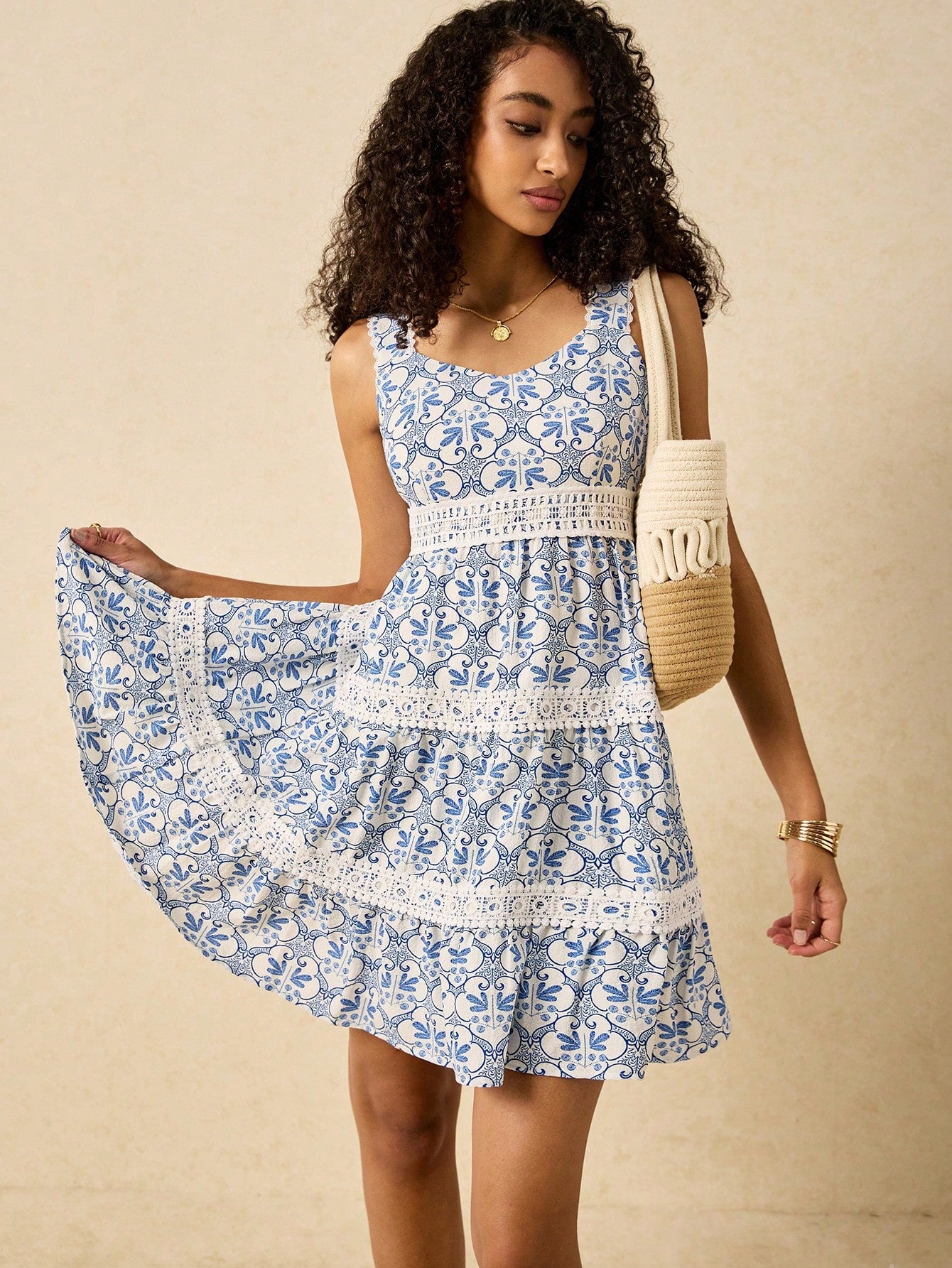 Effortlessly transition into spring with our Chic & Casual Light Blue Mini Dress! Featuring delicate lace panels, this dress is perfect for a day out or a night on the town. Don't sacrifice style for comfort, our dress offers both!