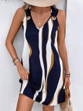 Turn heads this summer with our Chic Colorblock Tank Dress! Featuring a stylish ring detail, this dress effortlessly combines fashion and comfort. Perfect for any occasion, enjoy the benefits of effortless summer style with this must-have dress.