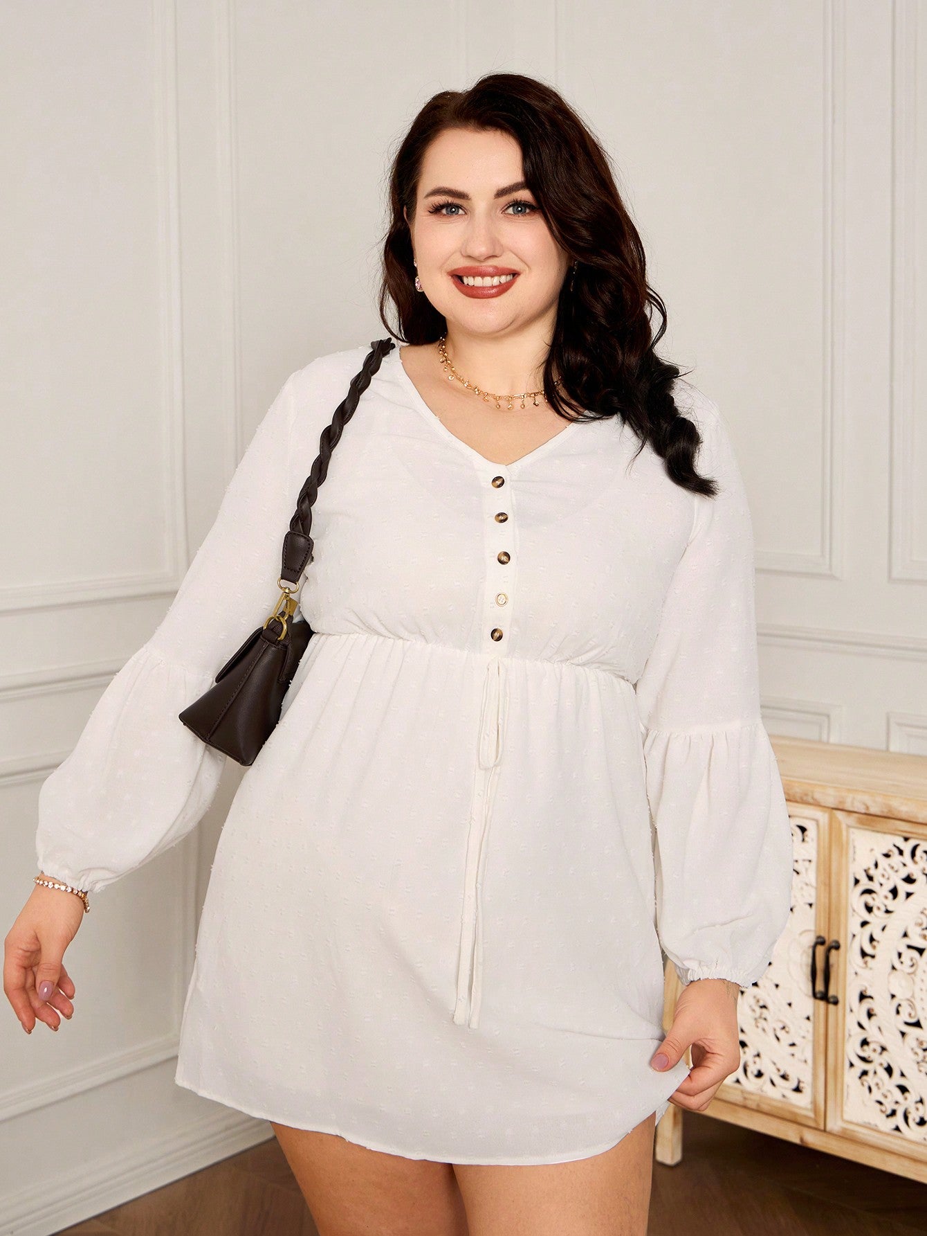 Get ready for the ultimate family matching outfit with our Chic & Cozy Plus Size Pom Pom Jacquard Knit Dress! This dress not only offers a stylish and comfortable look for both you and your kids, but its unique pom pom detailing adds a playful touch. Perfect for any occasion, this dress will keep you and your family looking chic and feeling cozy!