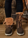 From the expert's perspective, the Chic & Cozy Women's Reversible Mid-Calf Snow Boots are designed for ultimate winter style and comfort. With a reversible feature, fleece-lined interior, and lace-up design, these boots provide warmth and fashion all in one. Stay chic and cozy during the cold months with these stylish snow boots.
