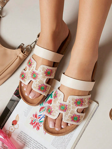 Step into sunshine with these Chic Embroidered Wedge Heel Sandals! Designed for women who love a splash of style, their vibrant embroidery adds a playful twist to your spring and summer outfits. The comfortable wedge heel gives you just the right lift to dance through warm days and breezy evenings with ease. Perfect for picnics, strolls, or casual outings, these sandals bring fun and flair to every step you take.