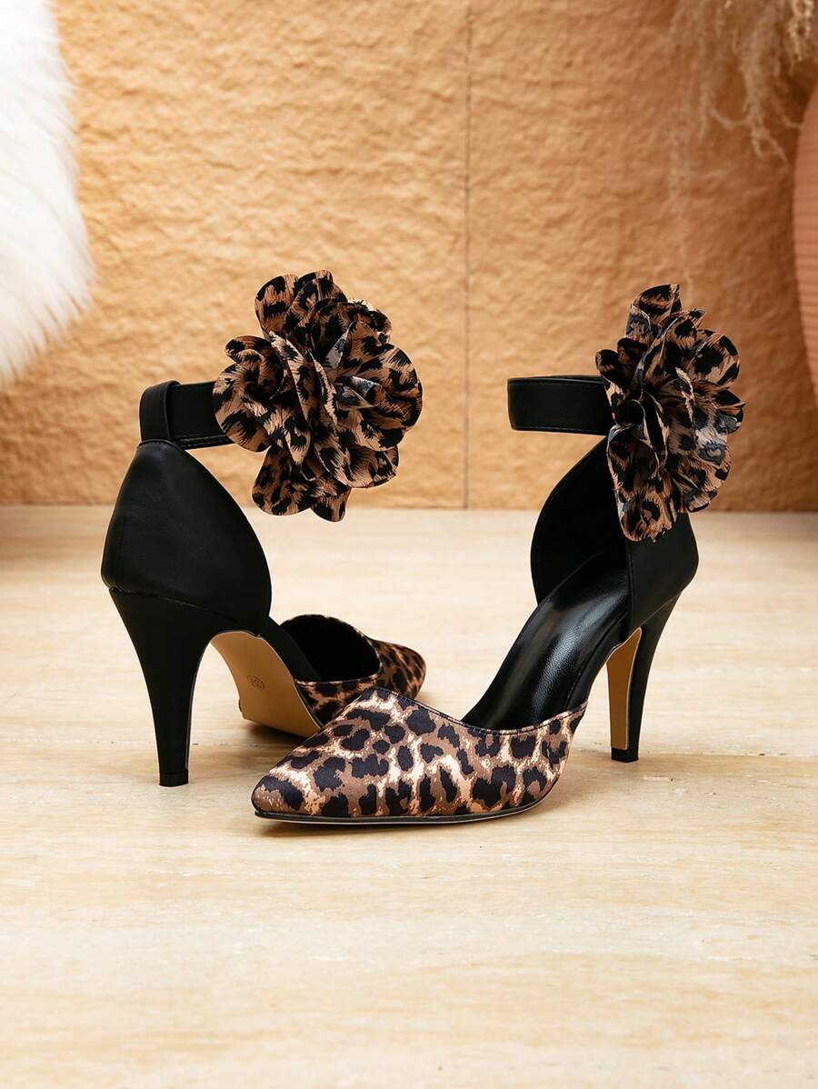 Elevate your seasonal wardrobe with this stunning collection featuring chic fall-winter high heel pumps and bold leopard print sandals. Designed for the modern woman who loves to make a statement, these shoes blend timeless elegance with fierce, trendy patterns. The high heel pumps offer a sophisticated silhouette perfect for formal office wear or upscale dinners, while the leopard print sandals add a playful yet glamorous touch to any party outfit. Crafted with premium materials for a comfortable fit, thes
