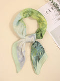Elevate your everyday look with this versatile faux silk printed neckerchief. Designed for multiple styling options, wear it as a chic hair scarf, elegant headband, or classic neck accessory. The smooth faux silk fabric drapes beautifully while the vibrant print adds personality to any outfit. Perfect for casual days, special occasions, or travel. Lightweight and easy to style, this essential accessory transitions seamlessly from day to night, making it a must-have addition to your wardrobe.