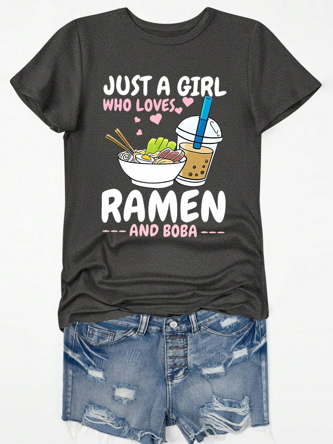 Indulge in your love for both fashion and food with this Chic & Flavorful women's tee! Featuring a playful and trendy graphic, this casual tee is perfect for any food lover. Wear it to make a statement or just for a fun and comfy day out. (Bon appétit!)