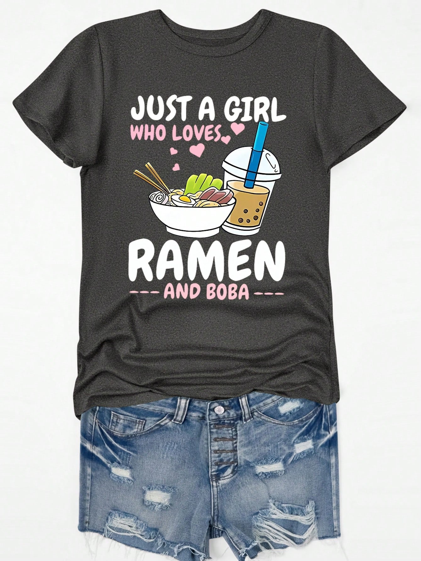 Indulge in your love for both fashion and food with this Chic & Flavorful women's tee! Featuring a playful and trendy graphic, this casual tee is perfect for any food lover. Wear it to make a statement or just for a fun and comfy day out. (Bon appétit!)