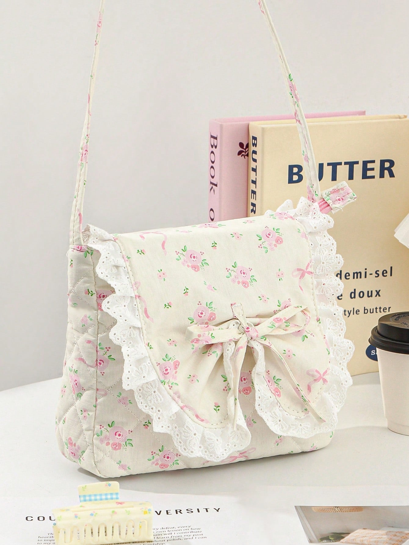 Add a splash of charm to your everyday look with this Chic Floral Crossbody Bag. Featuring a playful bow detail and vibrant floral pattern, it’s the perfect casual shoulder tote to brighten your day. Lightweight and easy to carry, it keeps your essentials close while adding a fun, stylish touch to any outfit.