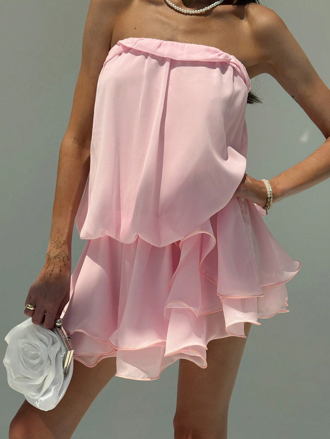 Step into sunshine with this Chic Floral Halter Mini Dress, perfect for your playful summer getaway. Its breezy halter neckline keeps things flirty and cool, while the vibrant floral print adds a burst of joyful color. Lightweight and easy to wear, this dress brings effortless charm to beach days or casual strolls, making every moment feel like a sun-kissed adventure.