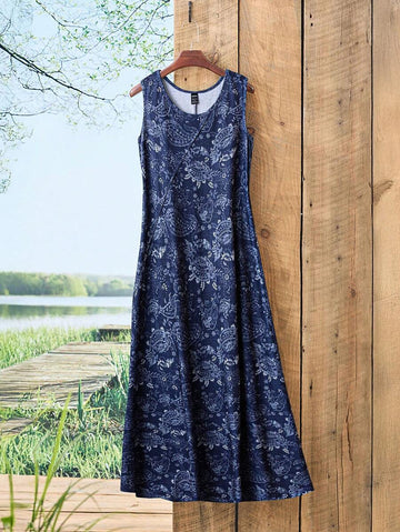 Step into summer with our Chic Floral Midi Dress! This stylish and modest outfit features a playful floral design, perfect for a casual day out or a fun summer event. Stay chic and cool with this must-have dress. (Trust us, it's the perfect blend of style and comfort!)
