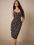 Embrace effortless style with our Chic Floral Print Cami Dress! Perfect for any occasion, this dress is a must-have addition to your wardrobe. The stunning floral print adds a touch of whimsy to this classic and versatile piece. Dress it up or down, this dress is your go-to for chic and stylish looks.