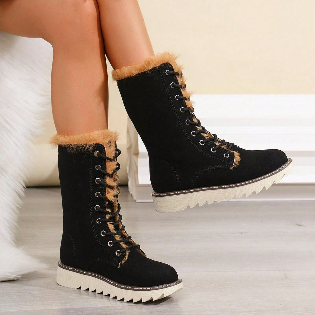 Stay stylish and warm this winter with our Chic Floral Skull Retro Winter Boots. Made with waterproof material, they'll keep your feet dry in any weather. The anti-slip design ensures you stay safe while the fur-lined interior provides maximum comfort. Perfect for both men and women.