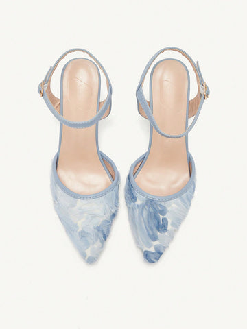 Add a touch of elegance to your wardrobe with our Chic French Lace Stilettos. Made with delicate lace and featuring a pointed-toe design, these pumps will make heads turn. Perfect for adding a dazzling touch to any outfit. (They'll make you feel like a chic French fashionista!)